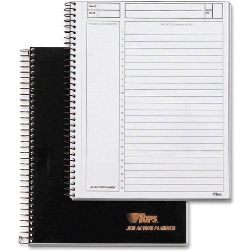 Pad, Wirebound, 8.5x6.75, White