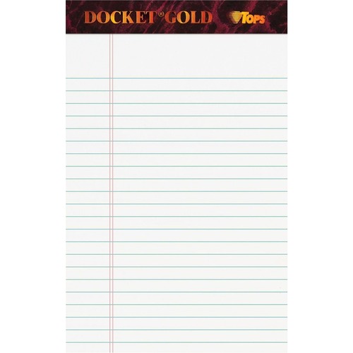 Pad, Jr Legal, Docket, 5x8 12/PK