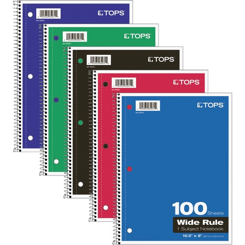 Notebook, Wrbnd, 3hp, 1sub, 100