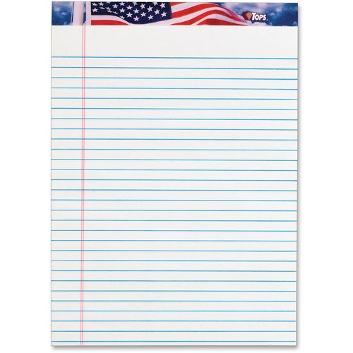 Pad, American Pride Recycled 12, White 12/PK