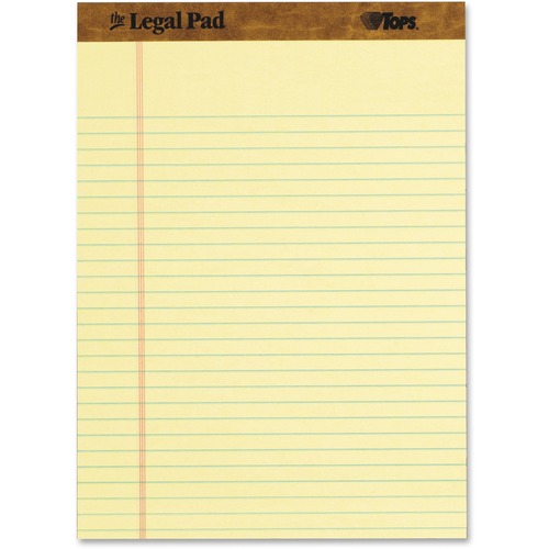 Pad, Legal, Can Perf, 50 Sheet 3/PK