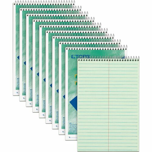 Book, Steno, Gregg, 80 Sheet, Green 12/DZ