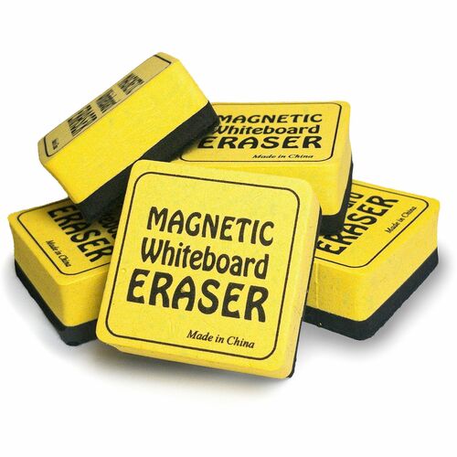 Eraser, Magnetic, Whiteboard, 2x2 12/PK