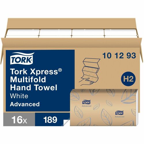 Towels, Hand, Multifold, Refill, White, 189/Bundle 16/CT