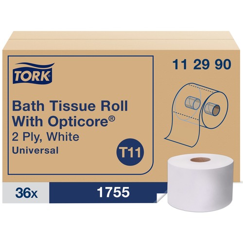 Toilet Paper, 1 Ply, White 36/CT