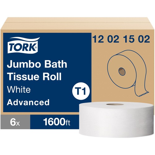 Toilet Paper, 2 Ply, White 6/CT