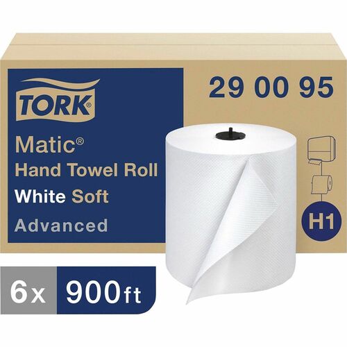 Towel, Advanced, Roll, 900', White 6/CT