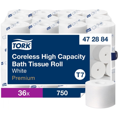 Tissue, Coreless, 2 Ply, Poly 36/CT