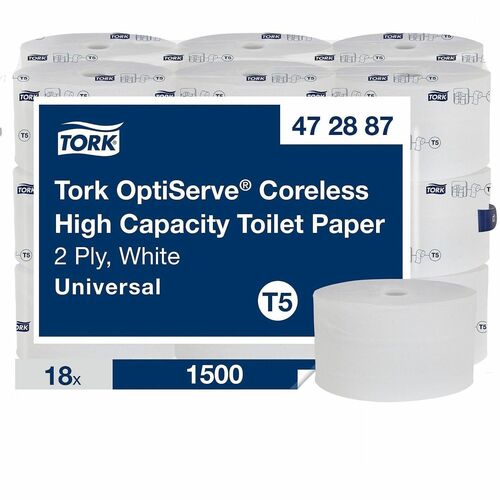 Toilet Paper, 2 Ply, White 18/CT