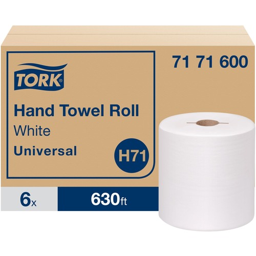 Paper Towel H71 Roll White 6/CT