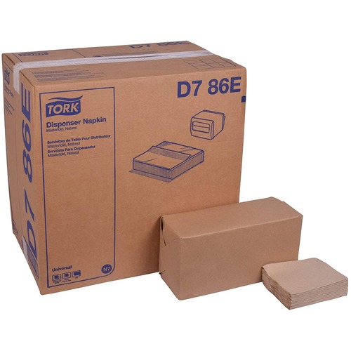 Napkin, Mustard Fold, Carton, 1 Ply, 500/Pack 12/CT