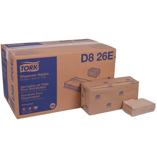 Napkin, Minifold, Kart, 1 Ply, 500/Pack 12/CT