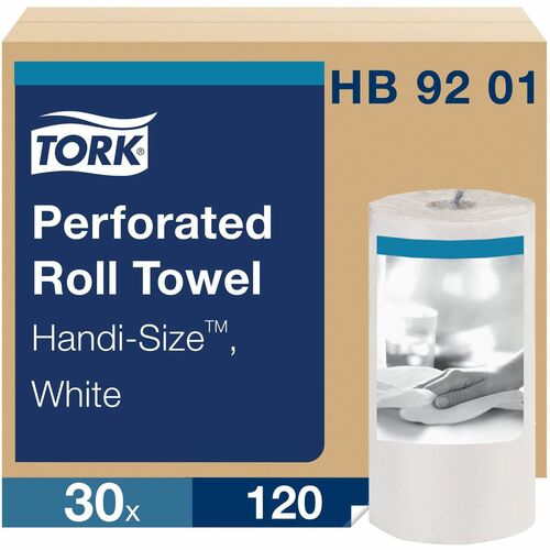 Towel, Perforated, 30 Roll, 120 Sheets 30/CT