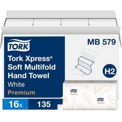 Towel, Mfold, Premium, White 16/CT