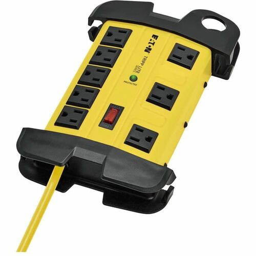 Surge, 8 Outlet, Safety, 1200, Yellow