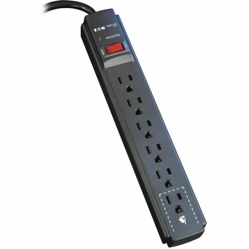 Protector, Surge, 6 Outlet, 6 Foot