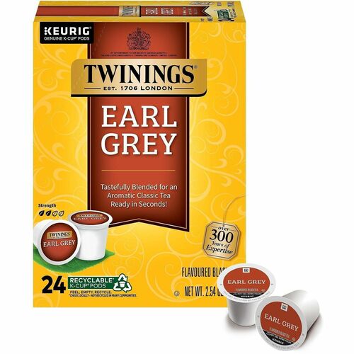 Kcup, Tea, Earl Grey, Twining 24/BX