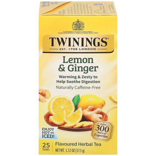 Tea, Lemon & Ginger 25/BX
