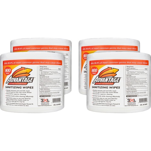 Refill, Gym Wipes, Advantage 4/CT