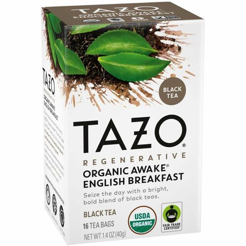 Tea, Tazo, Organic, Awake, 16 Bag 6/CT