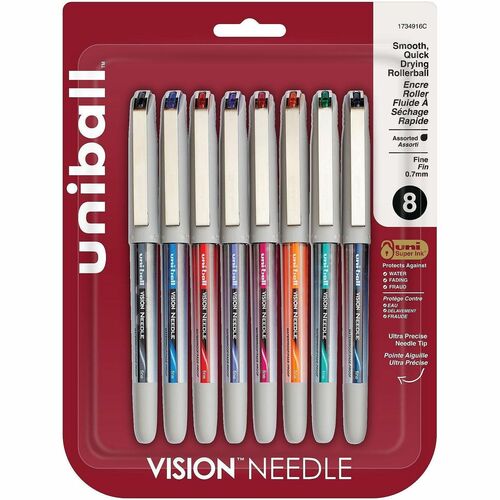 Pen, UB Vision Needle, 8, Ast 8/PK