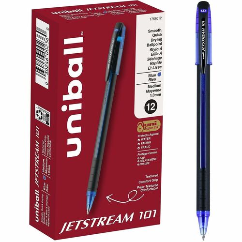 Pen, Ballpoint, Jetstream 101, 1.0 Millimeter, Blue 12/DZ