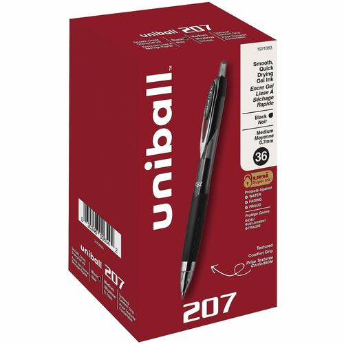 Pen, 207, Retractable, 0.7 Millimeter, Black 36/PK