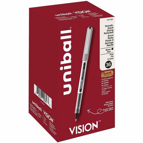 Pen, Ub, Vision, 0.7 Millimeter, Black 36/PK