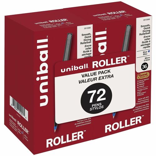 Pen, Rollerball, Classic, .5, 72, Blue 72/PK