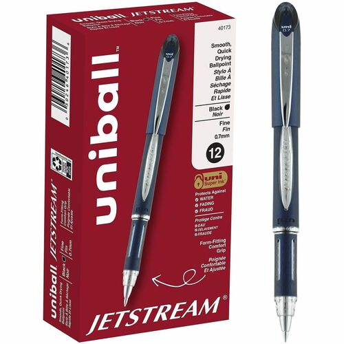 Pen, Jetstream, 0.7mm, Black 12/DZ