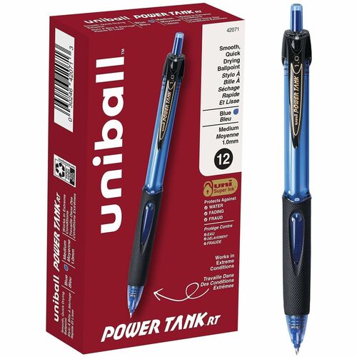 Pen, Powertank RT, BP, Med, Be 12/DZ