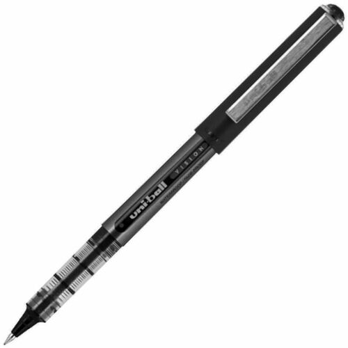 Pen, Uniball, Vision, 0.7 Millimeter, Black 12/DZ