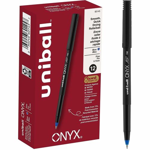 Pen, Uniball, Onyx, 0.7 Millimeter, Blue Energy 12/DZ