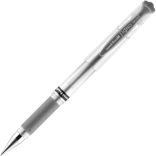 Pen, Gel, Silver, 1.0 12/DZ