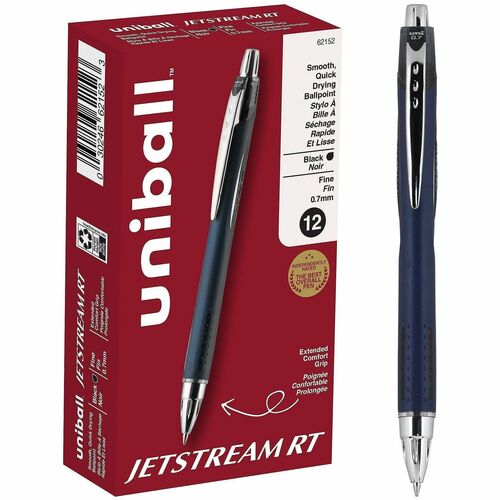 Pen, Jetstream-RT, 0.7 Millimeter, Black 12/DZ