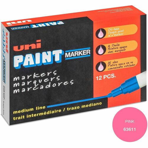 Marker, Uni-Paint, Oil, Medium