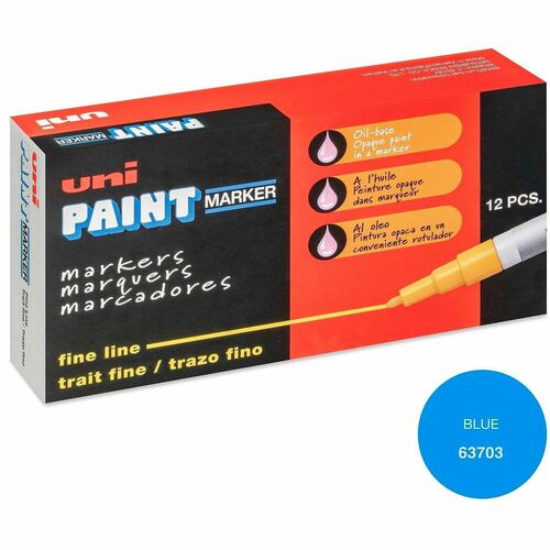 Marker, Unipaint, Oil, Fine, Be 12/DZ