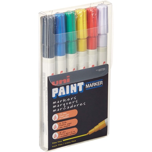 Marker, Unipaint, Oil, Fine 6/ST