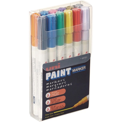 Marker, Paint, PX-21, Fine, Assorted 12/PK