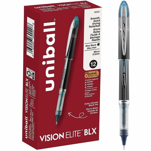 Pen, UB, Visionelite, 0.5, Black 12/DZ