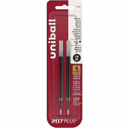 Refill, 207 Plus+, Black 2/PK