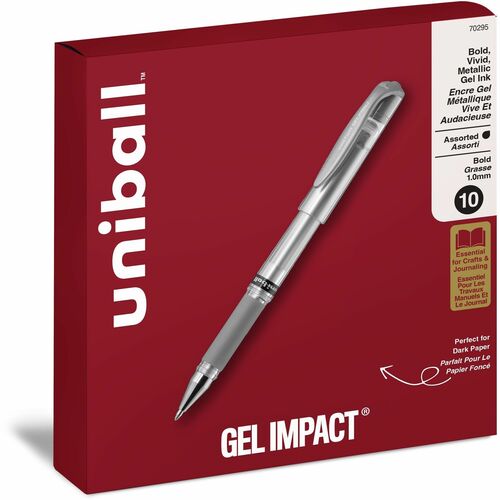 Pen, Ub Impact, 1.0 Millimeter, Asst 10/PK