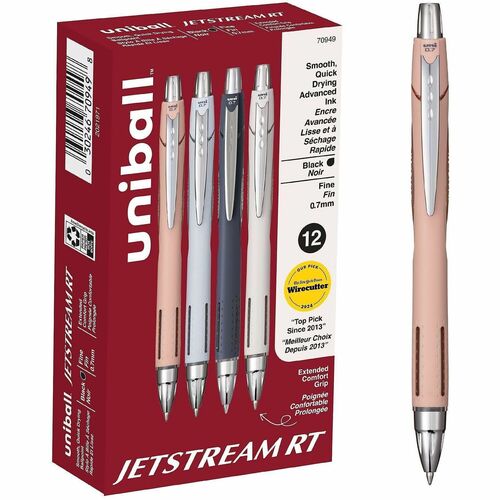 Pen, Ballpoint, Assorted, Black 12/DZ