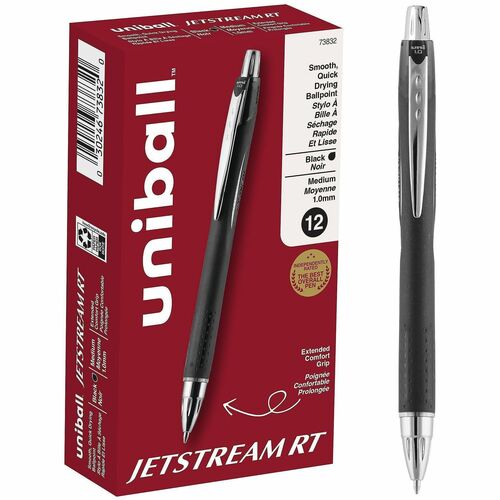Pen, Jetstream-RT, 1.0 Millimeter, Black 12/DZ