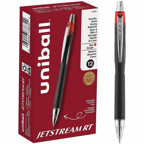 Pen, Jetstream-RT, 1.0 Millimeter, Red 12/DZ
