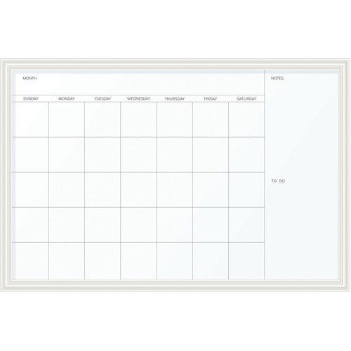 Board, De, Mag, Cal, 30x20, White Fr