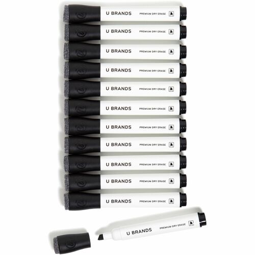 Markers, DE, Chisel, Black 12/PK