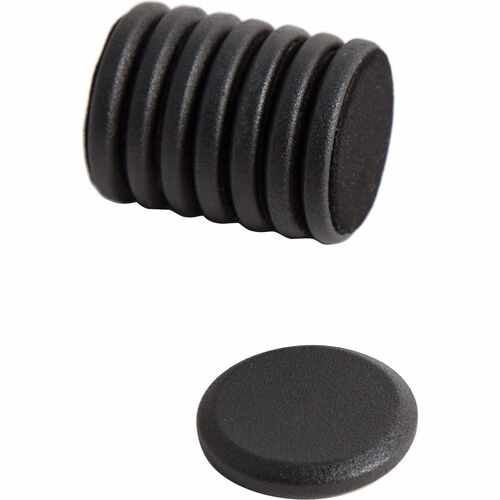 Magnet, Iron Metal, Black 8/PK