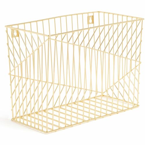 File Basket Vena Gold