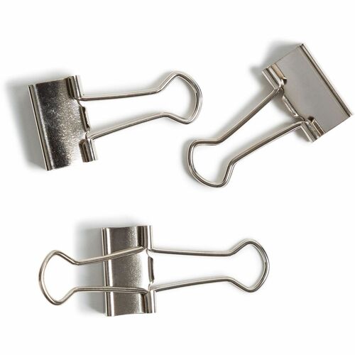 Clips, Binder, Small, Silver 72/PK